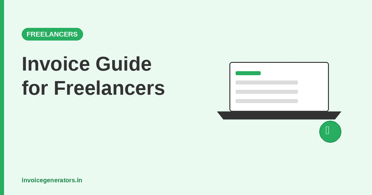 How to write an invoice as a freelancer in India (2026)